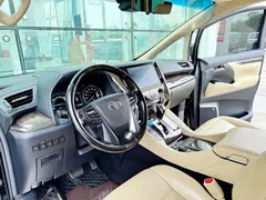 2021 Toyota Alphard Hybrid 2.5L Premium, чёрный — фото 10