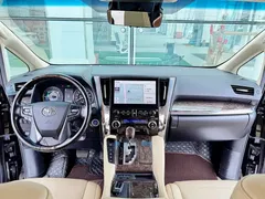 2021 Toyota Alphard Hybrid 2.5L Premium, чёрный — фото 12