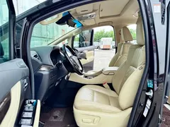 2021 Toyota Alphard Hybrid 2.5L Premium, чёрный — фото 19