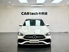 2023 Mercedes-Benz C-Class C 260 L Sport, белый — фото 2