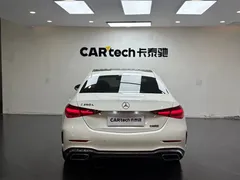 2023 Mercedes-Benz C-Class C 260 L Sport, белый — фото 4
