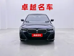 2021 BMW 5 Series 530Li Leading M Sport Package, синий — фото 5
