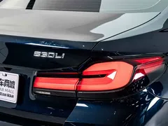 2023 BMW 5 Series 530Li Leading M Sport Package, чёрный — фото 8
