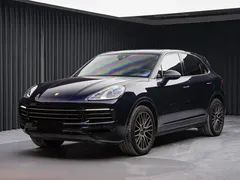 2022 Porsche Cayenne 3.0T Platinum, синий — фото 1
