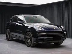 2022 Porsche Cayenne 3.0T Platinum, синий — фото 3