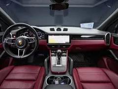 2022 Porsche Cayenne 3.0T Platinum, синий — фото 8