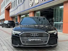 2021 Audi A6L 45 TFSI Sport, чёрный — фото 2