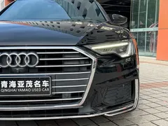2021 Audi A6L 45 TFSI Sport, чёрный — фото 4