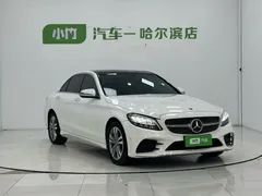 2021 Mercedes-Benz C-Class C 200 L Fashion Sport, белый — фото 3