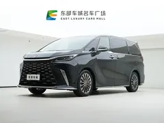 2023 Lexus LM 350h 7-seater, чёрный — фото 1
