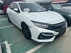 2021 Honda Civic Hatchback 220TURBO CVT, белый — фото 3