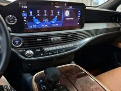 2021 Lexus LS 500h Excellence, синий — фото 8