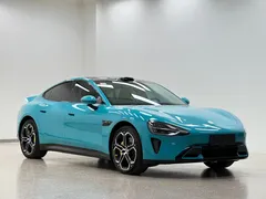 2024 Xiaomi SU7 4WD Long Range Advanced ADAS Max, синий — фото 3