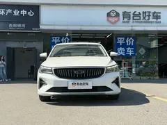 2022 Geely Emgrand 4th Gen 1.5L CVT Flagship, белый — фото 2