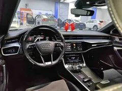 2022 Audi A6L 55 TFSI e quattro PHEV, чёрный — фото 3