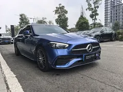 2023 Mercedes-Benz C-Class C 260 L Sport, синий — фото 4