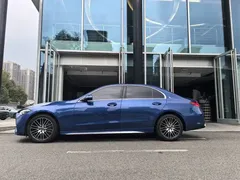 2023 Mercedes-Benz C-Class C 260 L Sport, синий — фото 5