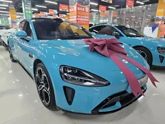 2024 Xiaomi SU7 RWD Long Range Advanced ADAS Pro, синий — фото 3
