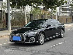 2022 Audi A8L 50 TFSI quattro Comfort Collector's Edition, чёрный — фото 1
