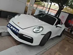 2022 Porsche 911 Targa 4 3.0T, белый — фото 1