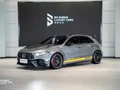 2022 Mercedes-Benz A-Class AMG A 45 4MATIC, чёрный — фото 1