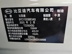 2025 BYD Yuan PLUS EV 510km, белый — фото 7