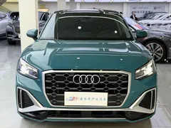 2022 Audi Q2L 35 TFSI Fashion Sport, синий — фото 2