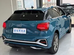 2022 Audi Q2L 35 TFSI Fashion Sport, синий — фото 10