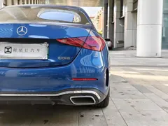 2023 Mercedes-Benz C-Class C 350 eL PHEV, синий — фото 8