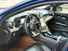 2023 Mercedes-Benz C-Class C 350 eL PHEV, синий — фото 11