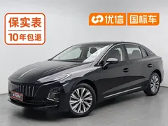 2023 Hongqi E-QM5 EV 620km PLUS, чёрный — фото 1