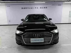 2022 Audi A6L 55 TFSI quattro Premium Elegance, чёрный — фото 2