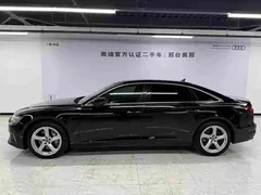2022 Audi A6L 55 TFSI quattro Premium Elegance, чёрный — фото 3