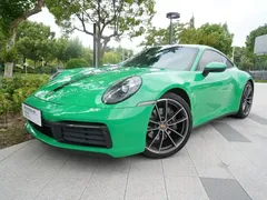 2023 Porsche 911 Carrera 3.0T, зелёный — фото 1