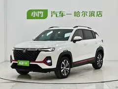 2022 Changan CS35 PLUS Blue Whale NE 1.4T DCT Luxury, белый — фото 1