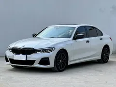2021 BMW 3 Series 325Li M Sport Night Package, белый — фото 1