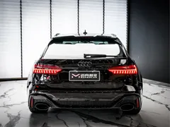 2021 Audi RS 6 4.0T Avant Premium, чёрный — фото 4
