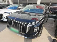 2024 Hongqi HS7 2.0T PHEV 4WD 7, чёрный — фото 2