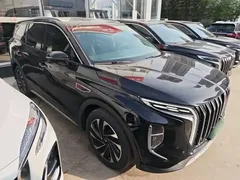 2024 Hongqi HS7 2.0T PHEV 4WD 7, чёрный — фото 4