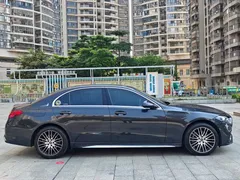 2022 Mercedes-Benz C-Class C 260 L Sport, зелёный — фото 4