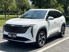2023 Geely Atlas L 1.5TD DCT Premium, белый — фото 1
