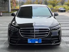 2021 Mercedes-Benz S-Class S 450 L 4MATIC, чёрный — фото 1