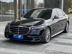 2021 Mercedes-Benz S-Class S 450 L 4MATIC, чёрный — фото 3