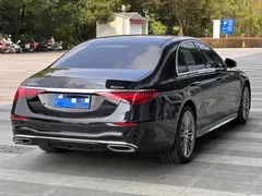 2021 Mercedes-Benz S-Class S 450 L 4MATIC, чёрный — фото 6