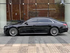 2021 Mercedes-Benz S-Class S 450 L 4MATIC, чёрный — фото 7