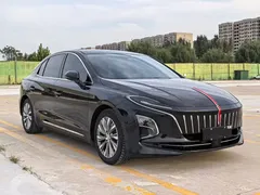 2023 Hongqi E-QM5 EV 620km PLUS, чёрный — фото 3