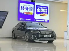 2023 Audi A8L 55 TFSI quattro Flagship, чёрный — фото 3