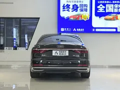 2023 Audi A8L 55 TFSI quattro Flagship, чёрный — фото 15