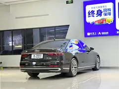 2023 Audi A8L 55 TFSI quattro Flagship, чёрный — фото 16