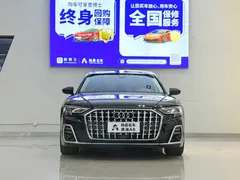 2021 Audi A8L 50 TFSI quattro Comfort, чёрный — фото 2